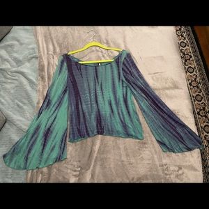 Flowy free people top